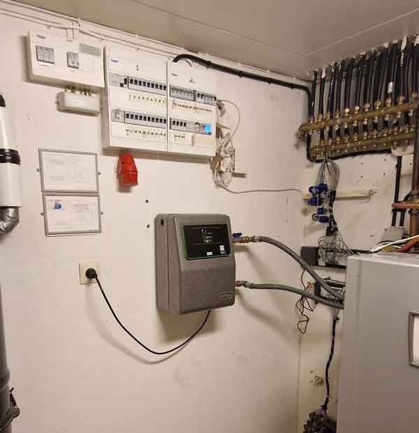 Avgasare i Golvvärmen